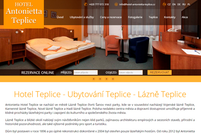 Antonietta Hotel Teplice